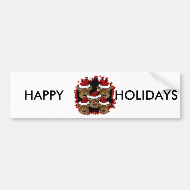 AIREDALE TERRIERER BILDEKAL (Framsidan)