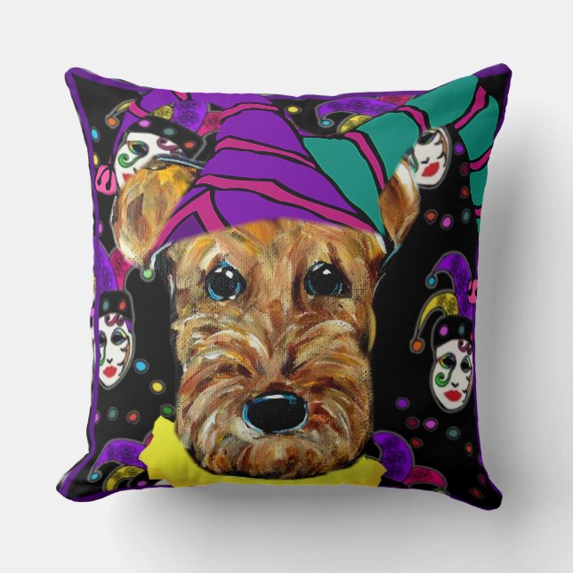 AIREDALE TERRIERER KUDDE (Framsida)