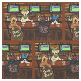 Airedale & Vänner  Tyg