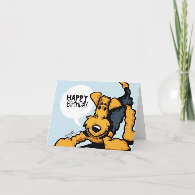 Airedale vid Play Kort (Framsida)