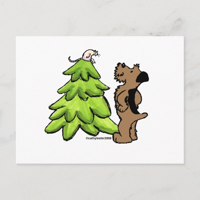 AiredaleChristmas Helg Vykort (Framsida)