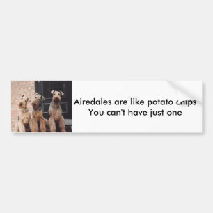 Airedales är den lika potatisen ch… bildekal