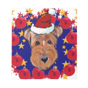 AIREDALETERRIER ANTECKNINGSBLOCK