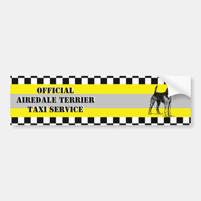 AiredaleTerrier Bildekal (Framsidan)