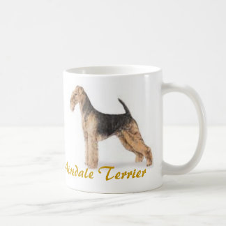 AiredaleTerrier, hund älskare Galore! Kaffemugg