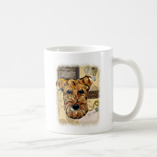 AIREDALETERRIER KAFFEMUGG (Höger)