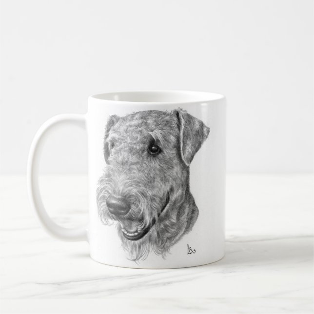 AiredaleTerrier Kaffemugg (Vänster)