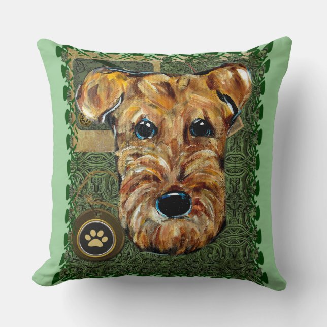 AIREDALETERRIER KUDDE (Framsida)