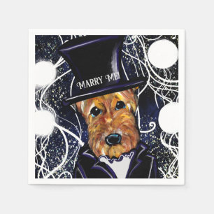 AIREDALETERRIER PAPPERSSERVETT