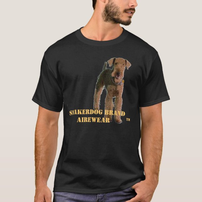 AiredaleTerrier"Sneakerdog" T-tröja Tee (Framsida)