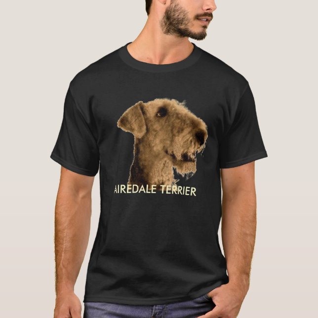 AIREDALETERRIER TEE SHIRT (Framsida)