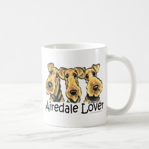 AiredaleTerrierälskare Kaffemugg