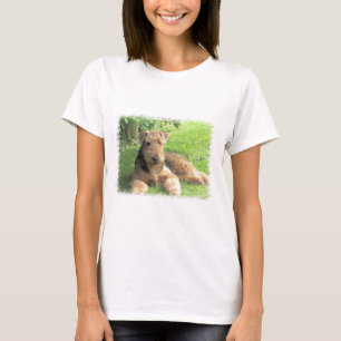 AiredaleTerrierdamer inpassade T-S'hirt T Shirt