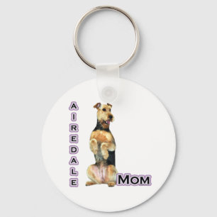AiredaleTerriermamma 4 - Keychain Nyckelring