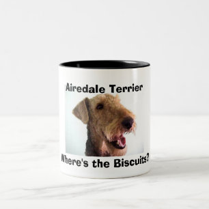 AiredaleTerriermugg Två-Tonad Mugg