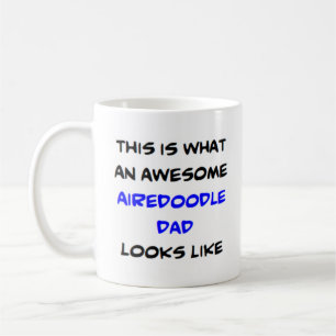 airedoodle pappa, fantastisk kaffemugg