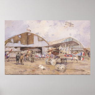 Airfielden, 1918 poster