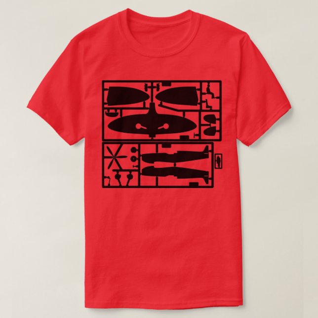 AIRFIX 172 SPITFIRE  T SHIRT (Design framsida)