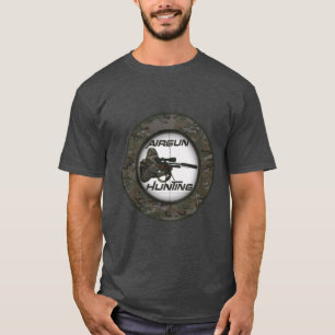 Airgun jakt logotyp hoodie t shirt