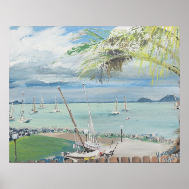 Airlie Beach Australia. 1998 Poster (Framsidan)