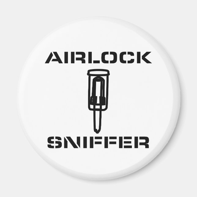 Airlock Sniffer Magnet (Framsidan)
