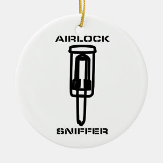 AirlockSnifferprydnad Julgransprydnad Keramik
