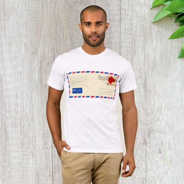 Airmail Kuvert Manar T-Shirt (Skapare uppladdad)