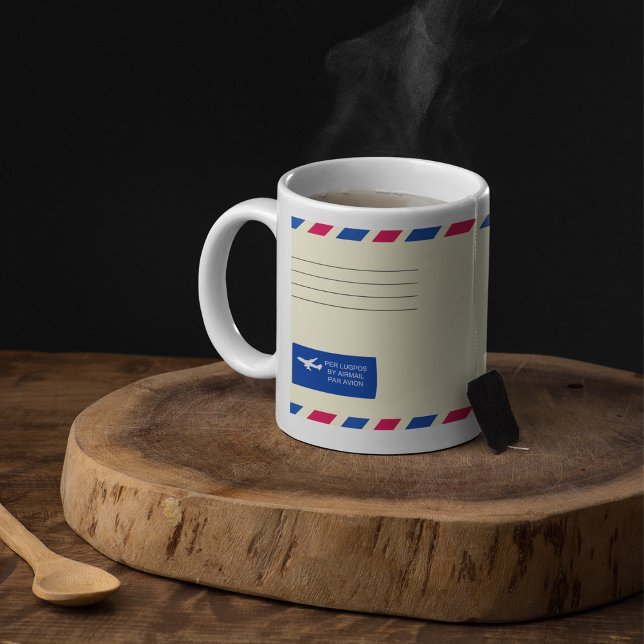 Airmail Kuvert Mugg (Skapare uppladdad)