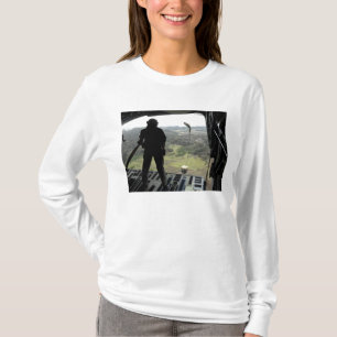 Airmanklockor per övapackenedgång tee shirt