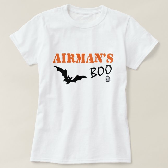 Airmans Boo T Shirt (Design framsida)