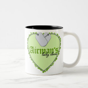 Airmans Lucky Charm Två-Tonad Mugg