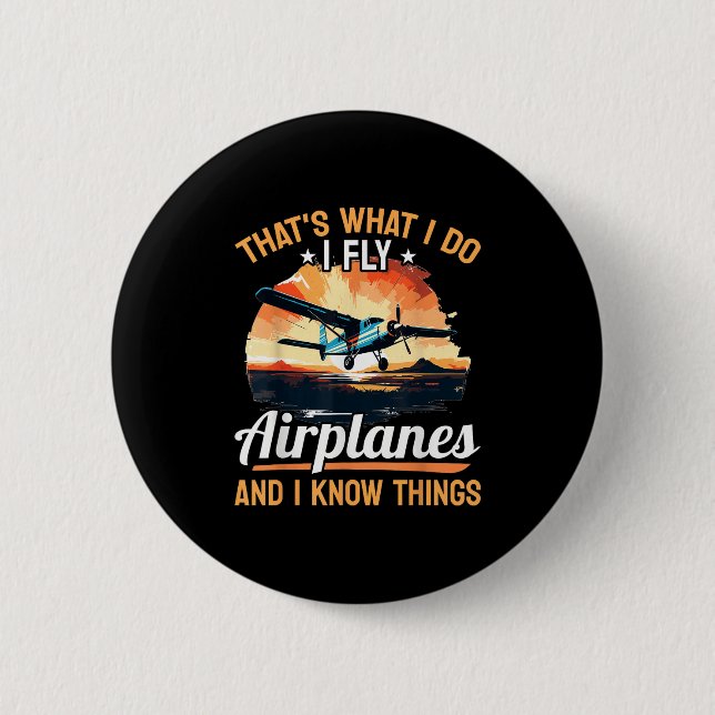 Airplane Aircraft Lot - That's What I Do I Fly Air Knapp (Framsida)