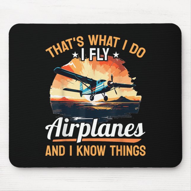 Airplane Aircraft Lot - That's What I Do I Fly Air Musmatta (Framsidan)