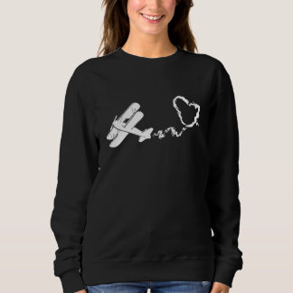Airplane Heart Pilot Aircraft Aviation Flying Vale T Shirt