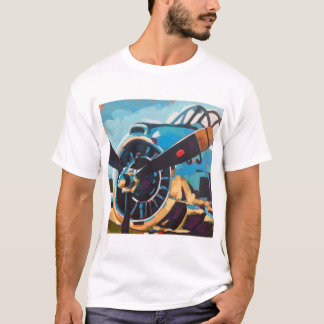 Airplane Painting - Gift for Aviation Enthusiasts T Shirt