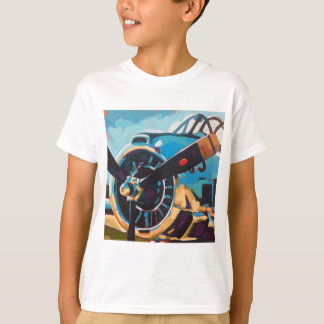 Airplane Painting - Gift for Aviation Enthusiasts T Shirt