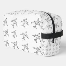 Airplane Pattern Pouch