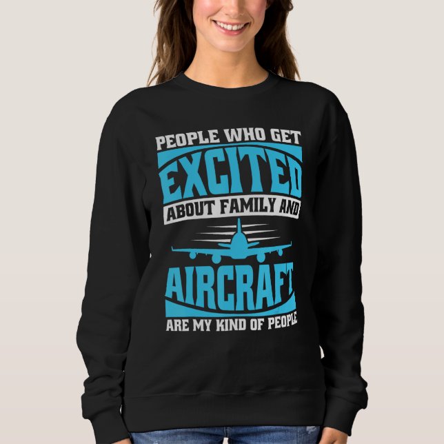 Airplane Pilot Aviator  Aviation Fly Aircraft Pilo T Shirt (Framsida)