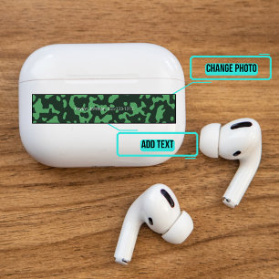 Airpods Pro Fodral Decorative Skin - Kamouflage Klistermärken