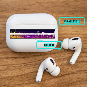 Airpods Pro Fodral Decorative Skin - Musik noter Klistermärken