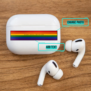 Airpods Pro Fodral Decorative Skin - Pride Klistermärken
