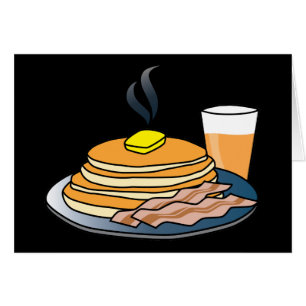 Airport Fundraiser Pancake Breakfast Hälsningskort