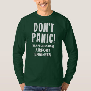 Airport Ingenjör T Shirt