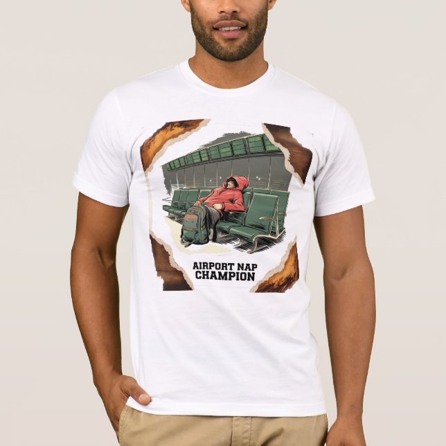 Airport Nap Champion Classic T-Shirt - Essential (Framsida)