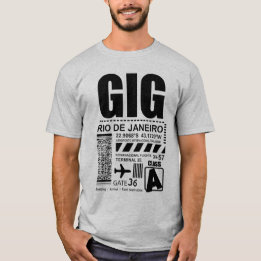 Airport Rio de Janeiro GIG T Shirt