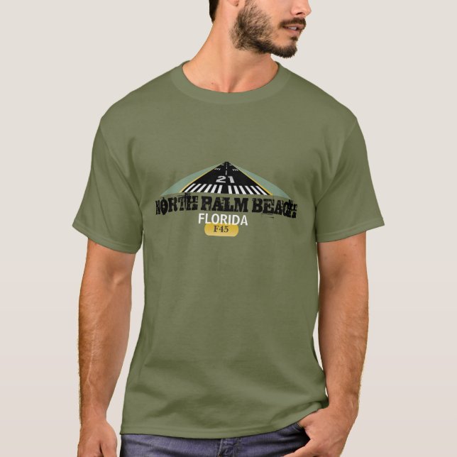 Airport Runway 21 Anpassade Shirt Graphic Tröja (Framsida)
