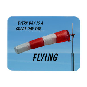 Airport Vind Sock Magnet