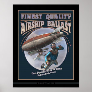 Airshipbarlastaffisch (16x20") poster
