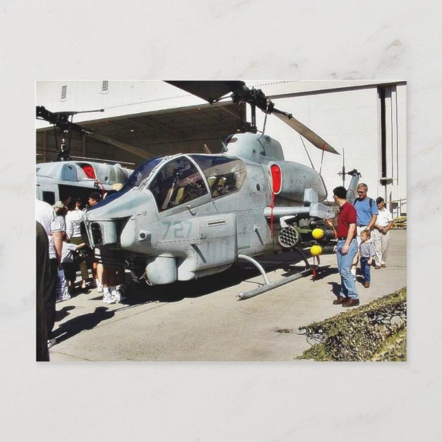 Airshow Helikopter Vykort (Framsida)