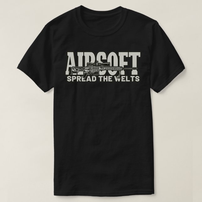 Airsoft Airsoft Spread Spread the Welds T Shirt (Design framsida)